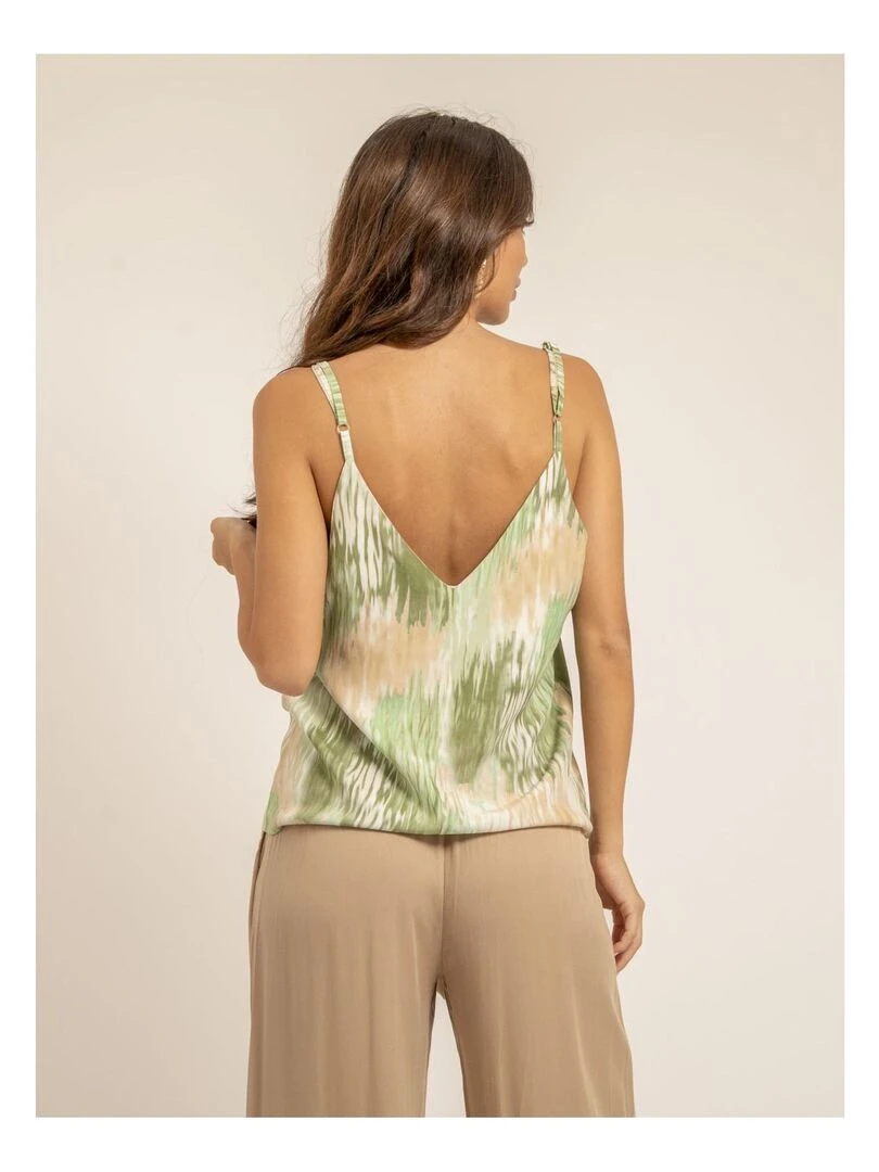 Caraco motifs FAREN Vert