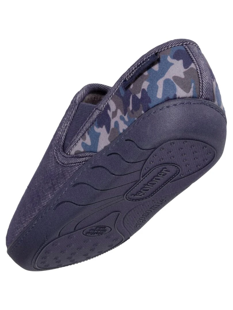 Chaussons Sans gênes Junior Camouflage   Bleu