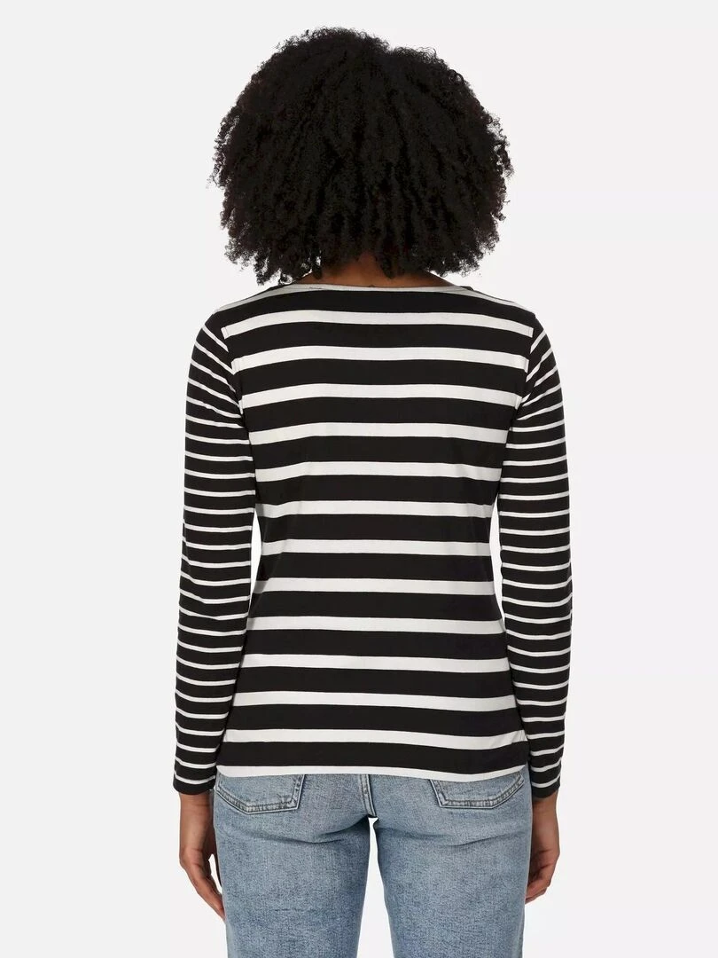 Regatta   T shirt FARIDA   Noir Blanc