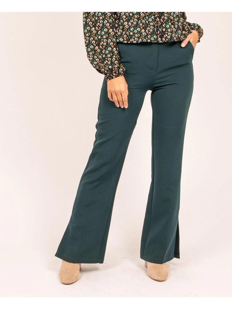 Pantalon évasé EGWEN Beige foncé
