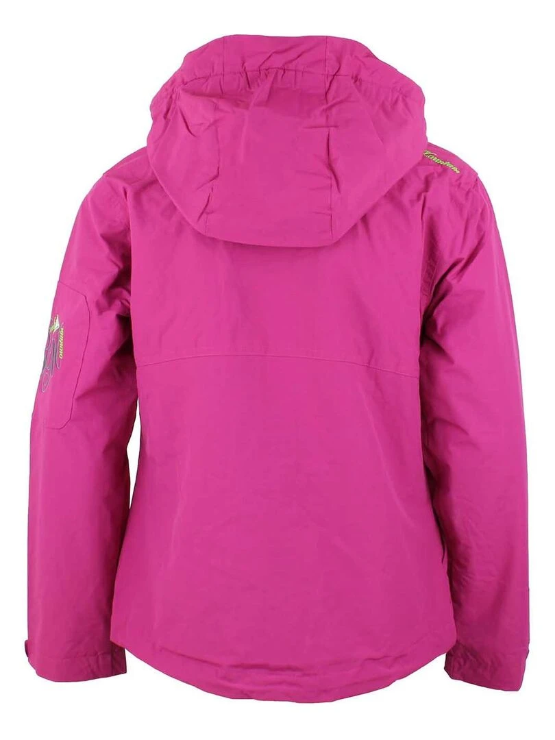 Parka de ski fille GALANI PEAK MOUNTAIN Rose fushia