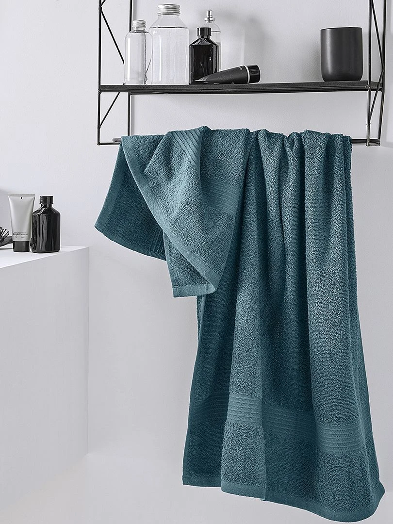 Drap de bain 70 x 130 cm Bleu canard