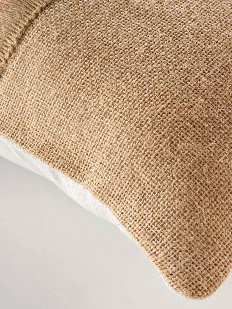 Coussin 30 x 50 cm Girafe de Tokao Beige