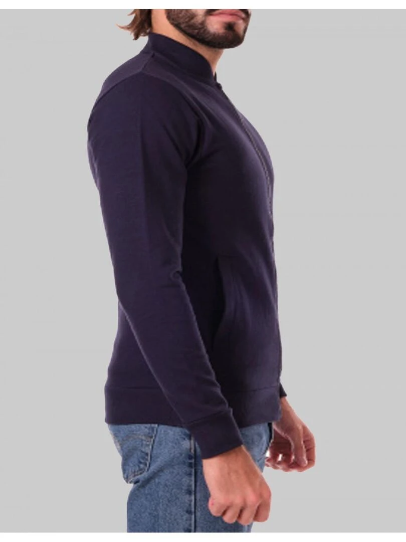 Gilet zippé Kebello Bleu marine