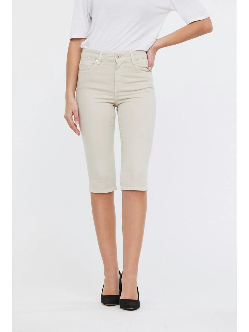 Lee Cooper Pantalon coton slim JAZIA Beige sable