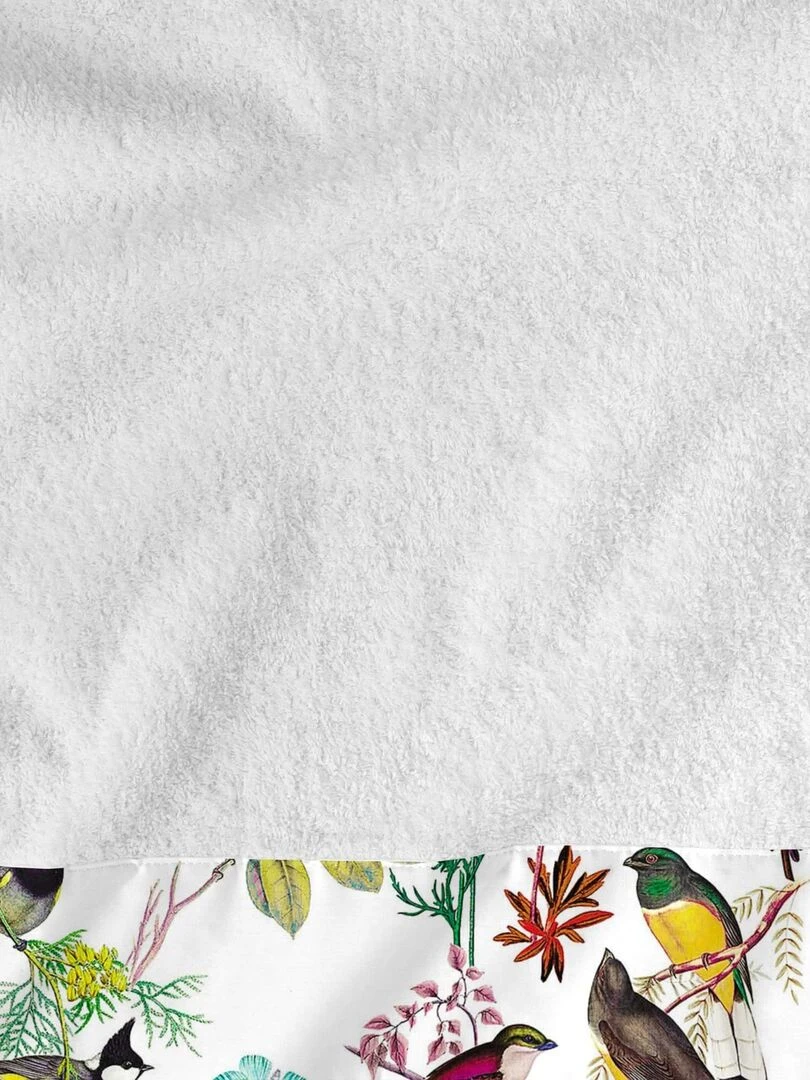 Lot de serviettes Birds of paradise "Happyfriday"   Blanc