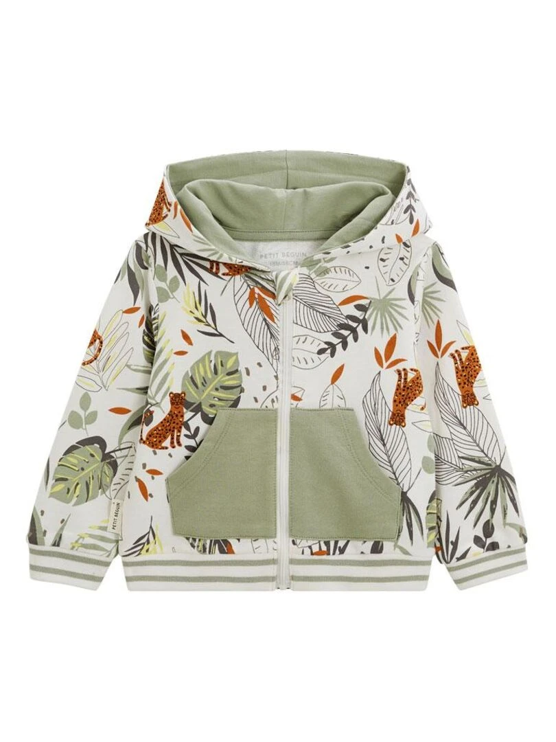 Sweat à capuche enfant Olajava Vert