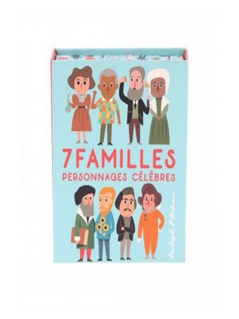 Jeu De 7 Familles Personnages Celebres Ingela P.arrhenius N/A