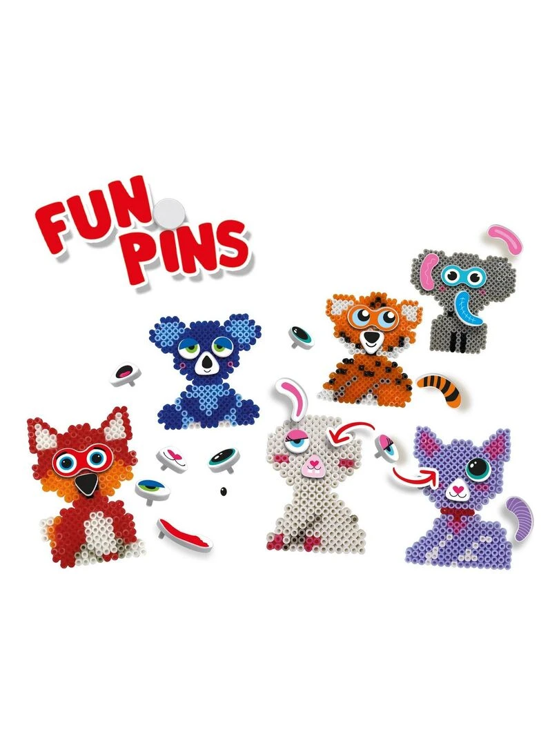 Perles à repasser : Animaux FunPins   N/A