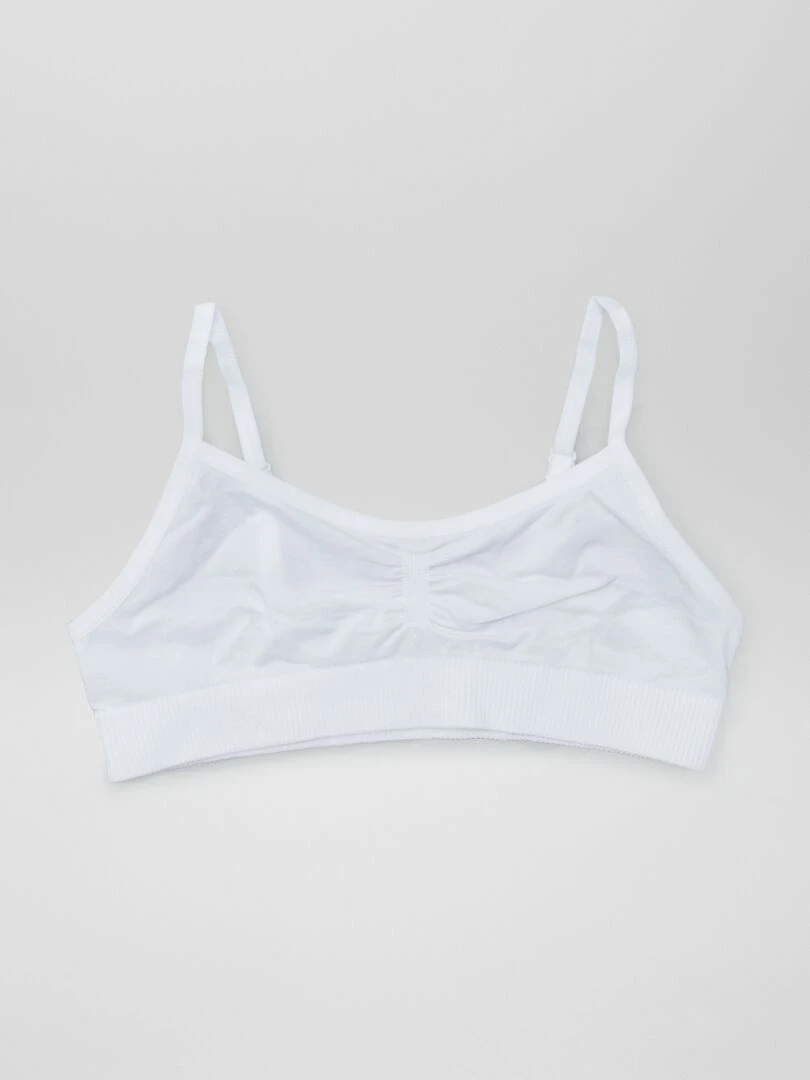 Lot de 2 brassières en jersey Bleu