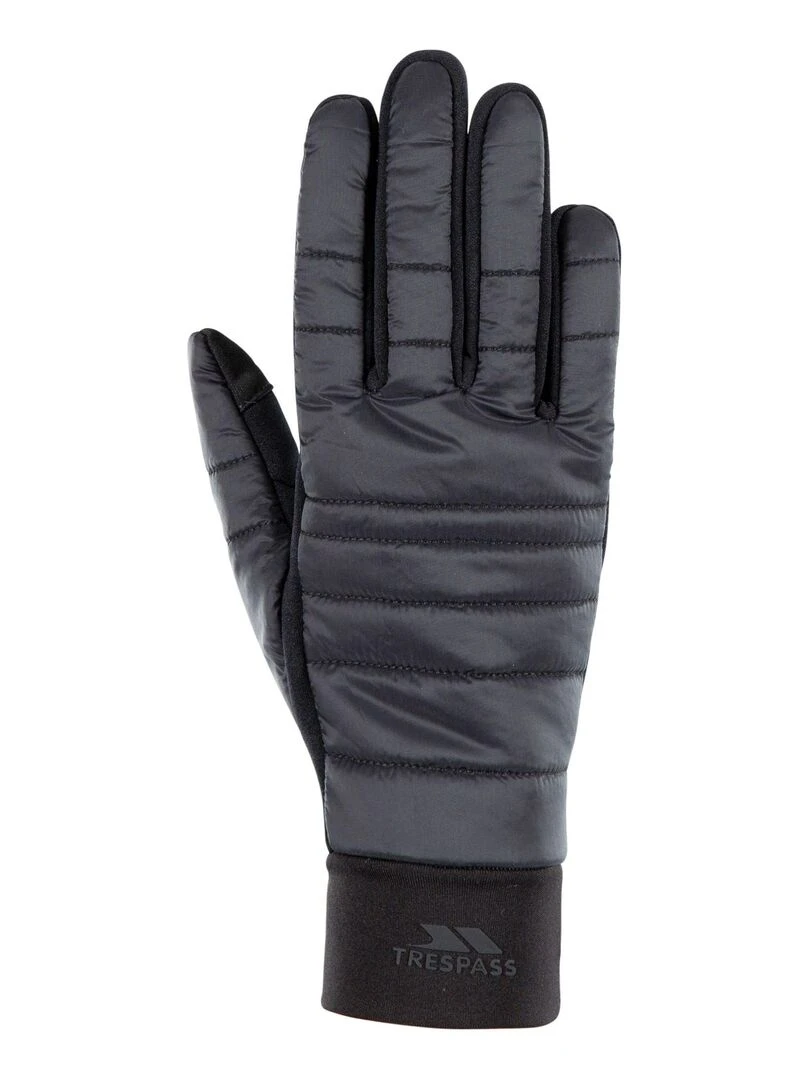 Trespass Gants RUMER Adulte Noir