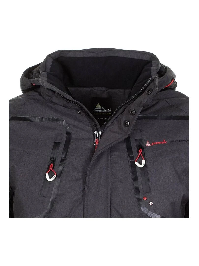 Blouson de ski homme CAMATE   PEAK MOUNTAIN   Gris