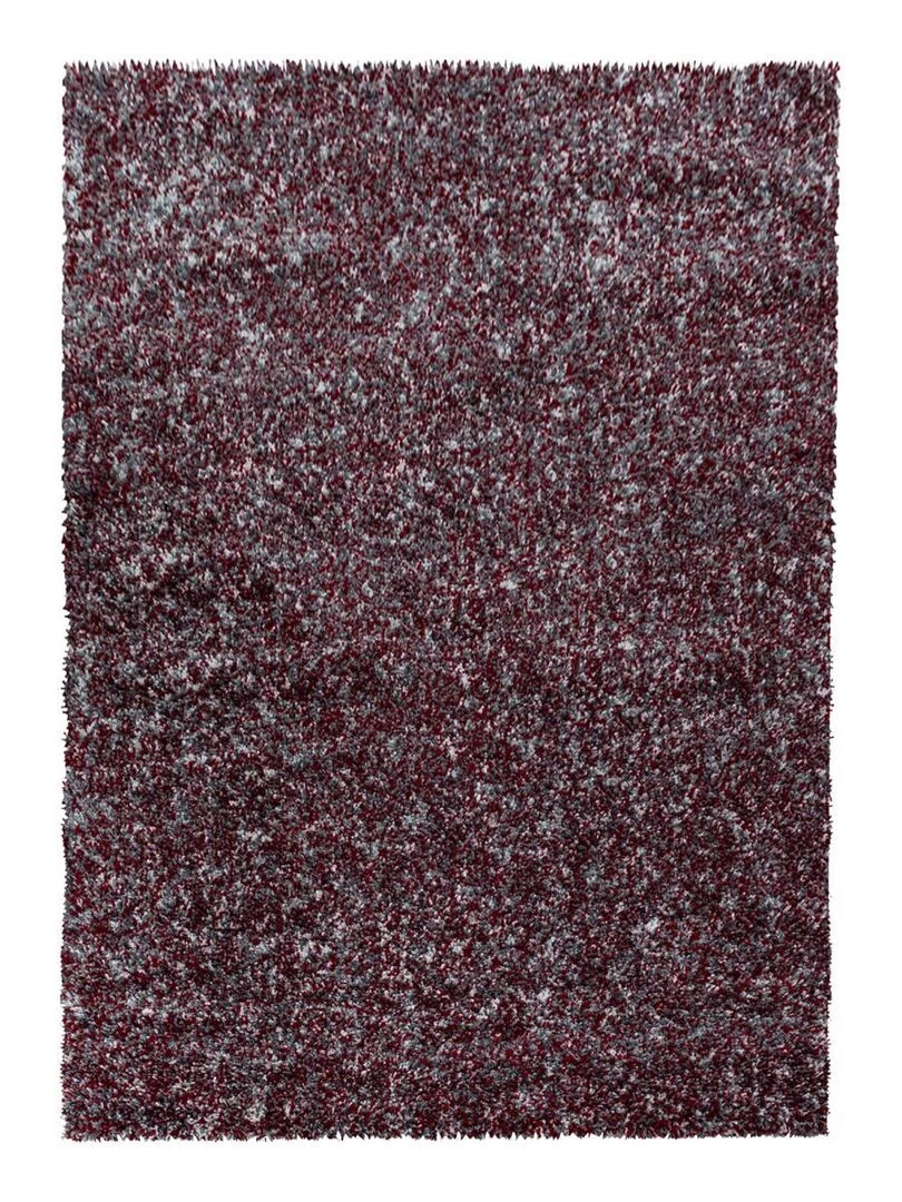 Tapis shaggy UNI D OEKO TEX® Rouge