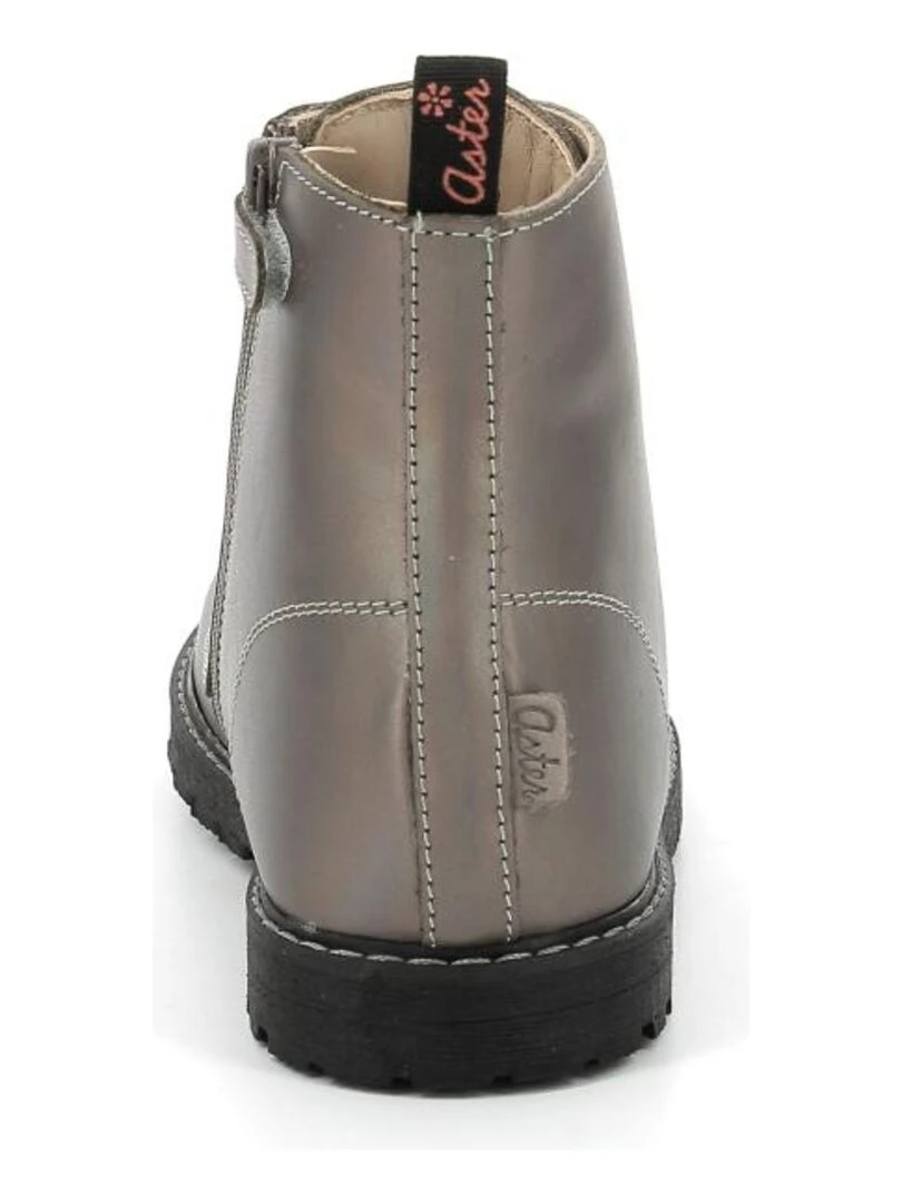 Bottillons Cuir Allica   Bronze