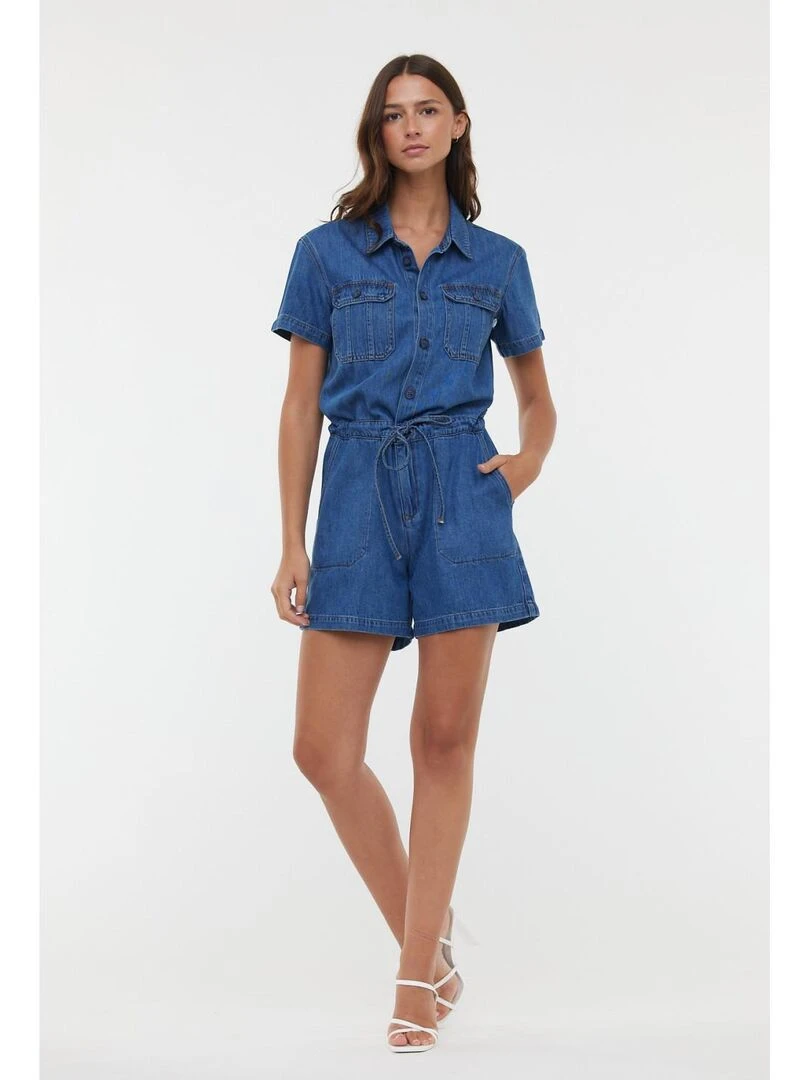 Lee Cooper   Combinaison coton regular TUXIE   Bleu