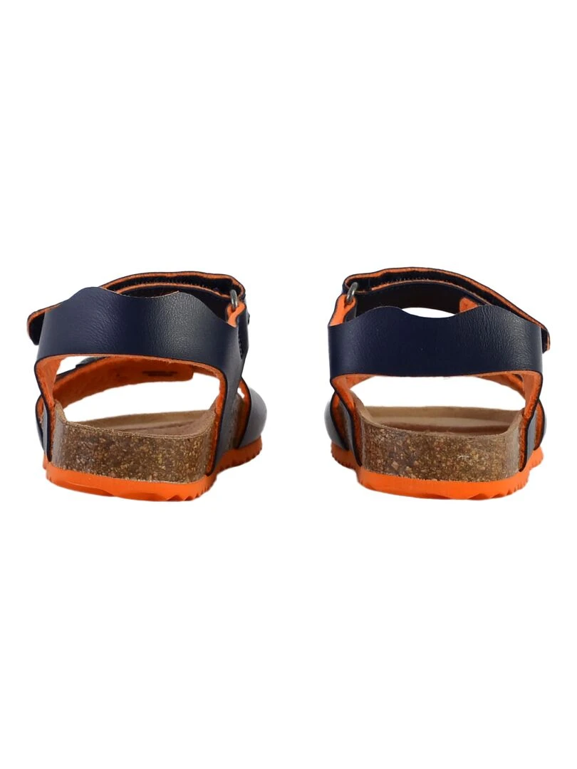 Sandale Cuir Enfant Geox Ghita   Bleu