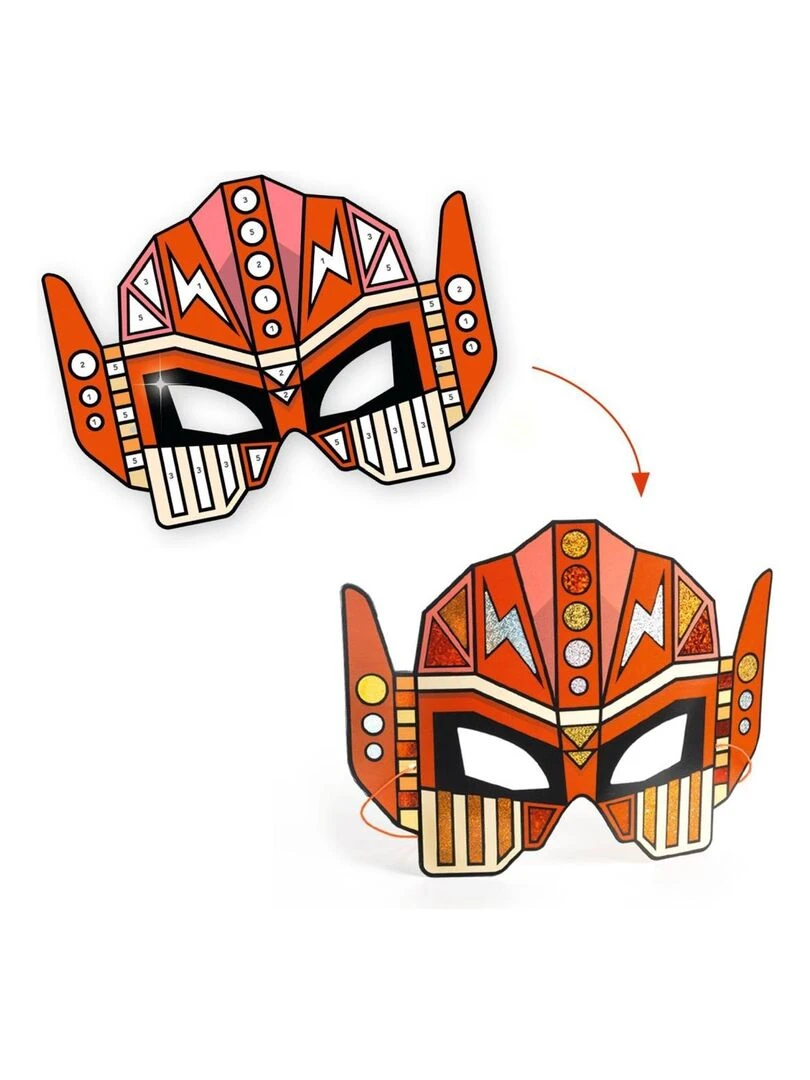 Do it Yourself Masques à métalliser Super Robots   N/A