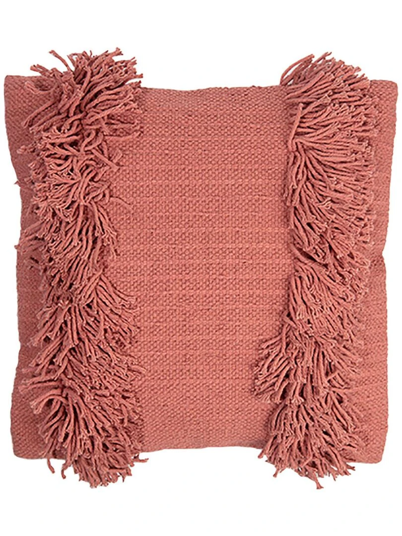 Coussin déhoussable au style ethnique Orange