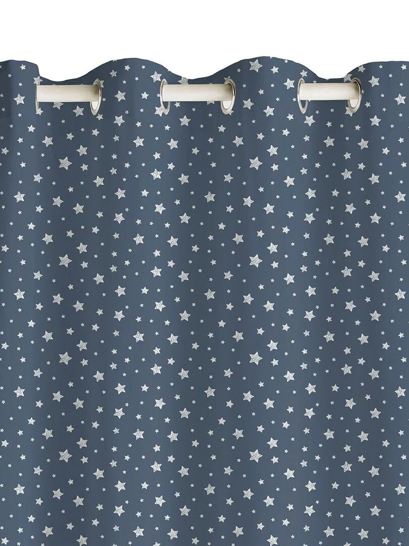 Rideau 'ETOILES' 'TODAY' Bleu gris