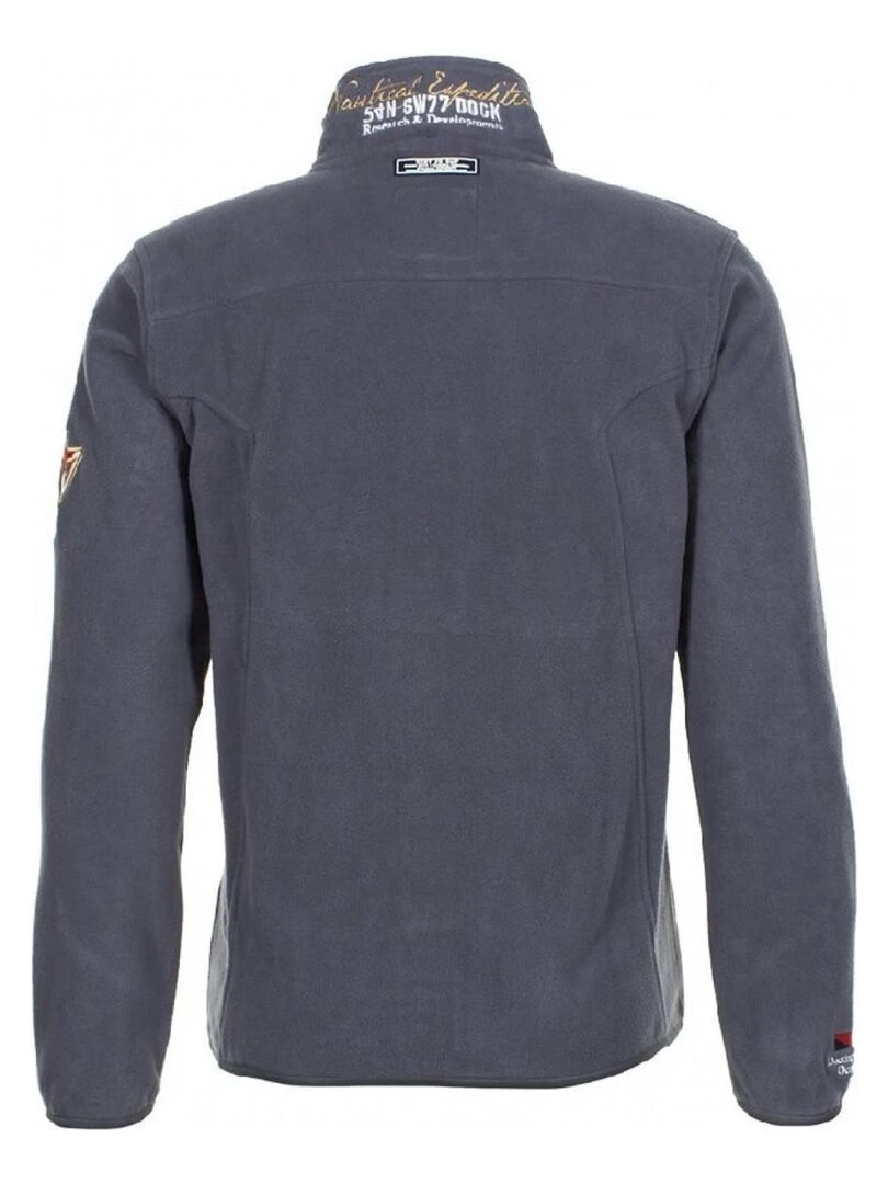 Blouson polaire homme CAUBIN   VENT DU CAP   Gris