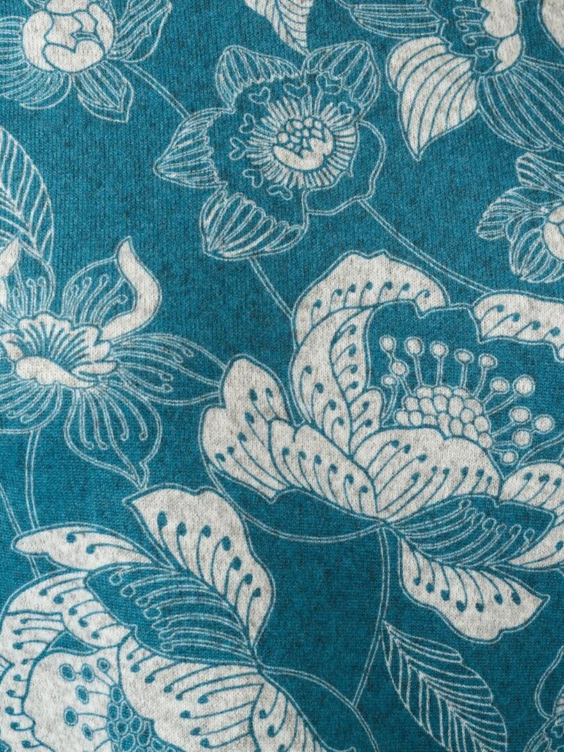 Tee shirt en maille chaude   Damart   Bleu