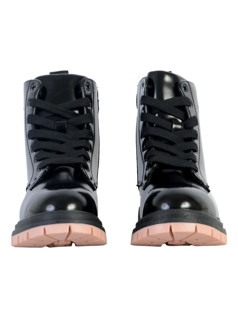 Bottine à Lacets Calvin Klein Jeans Lace Up Bootie   Noir