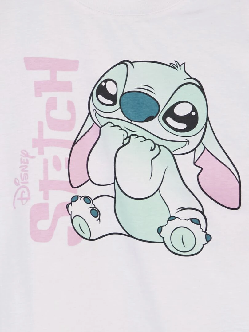 T shirt 'Disney'   So Easy   Blanc