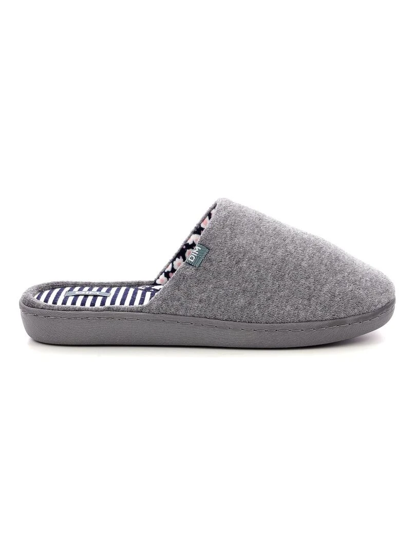 Mules Textile velours D Abril   Gris