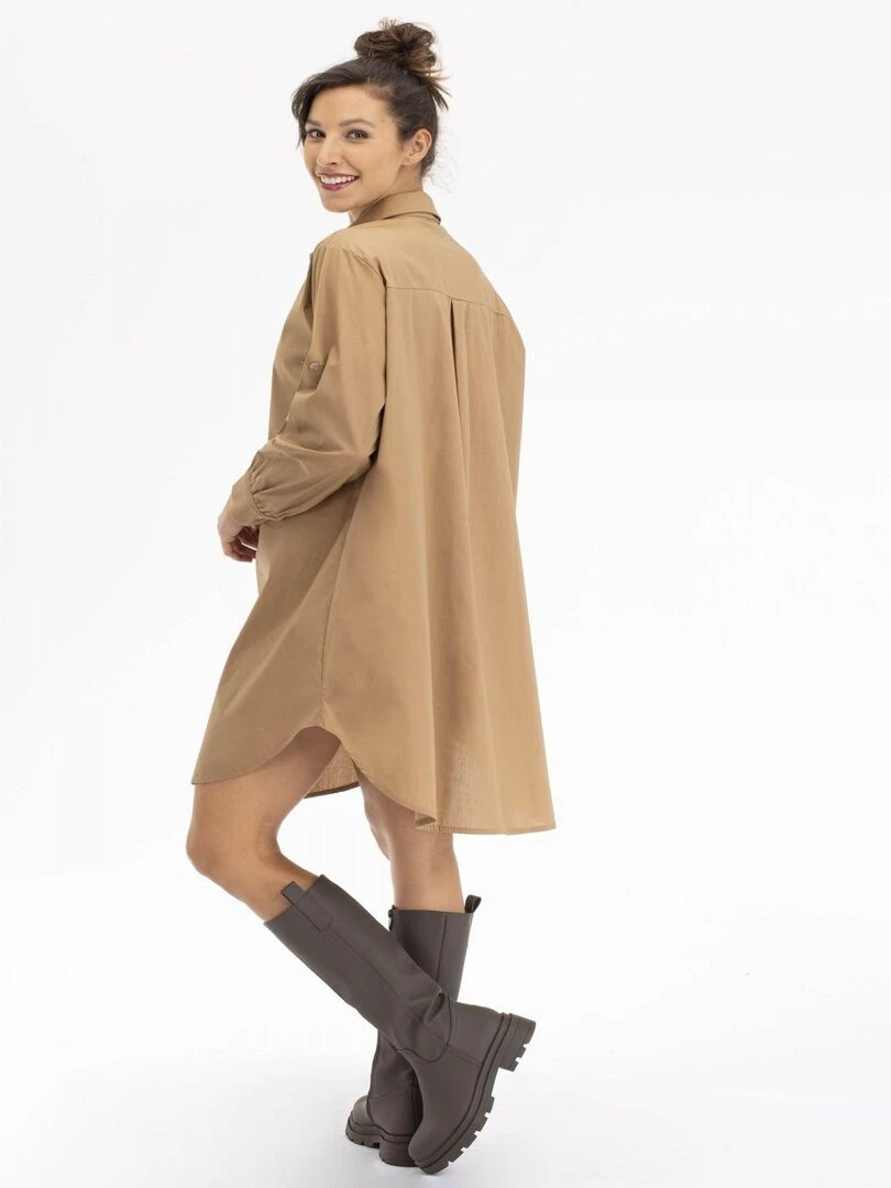 Robe CARLY Gérard Pasquier Marron