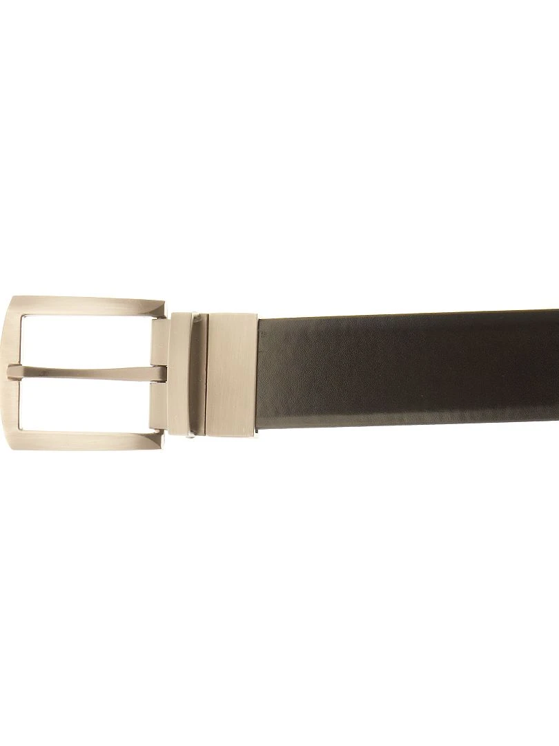 Ceinture réversible noir/marron