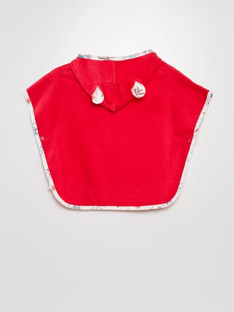 Poncho de bain 'Petit Beguin' Rose