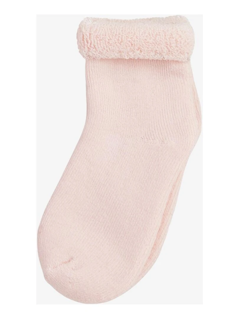 Lot de 3 paires de chaussettes bébé bébé Trois Kilos Sept   Blanc