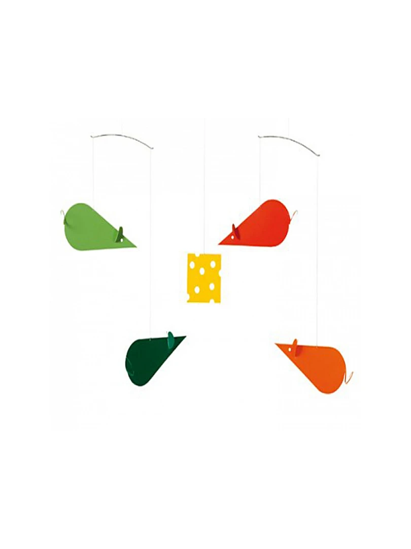'flensted Mobiles' Cheesemice Orange