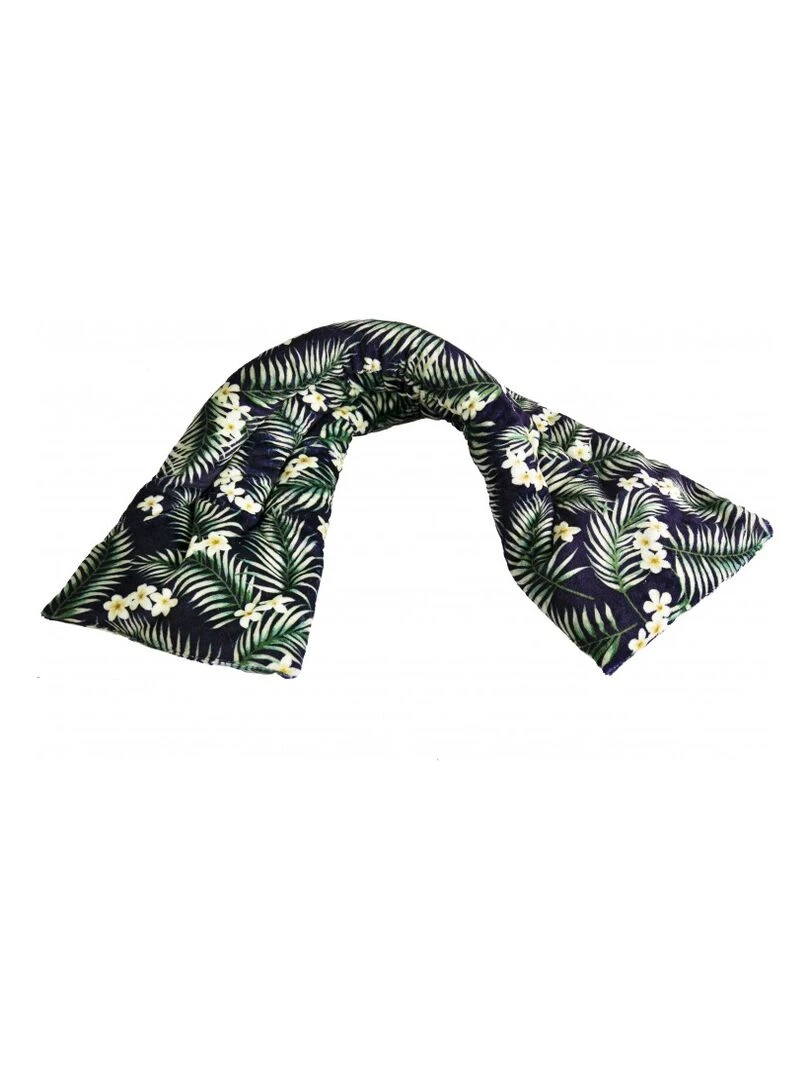 Bouillotte tour de cou Tropical noir Made in France Noir