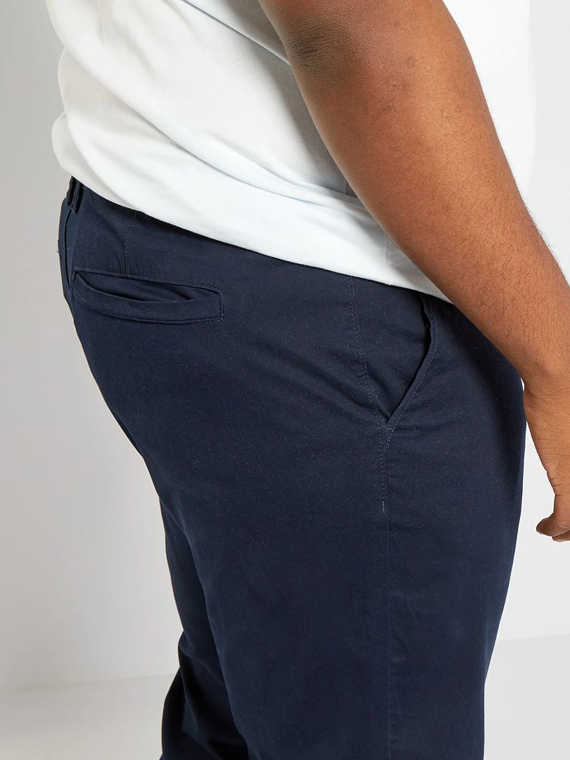Chino regular    L34   bleu marine