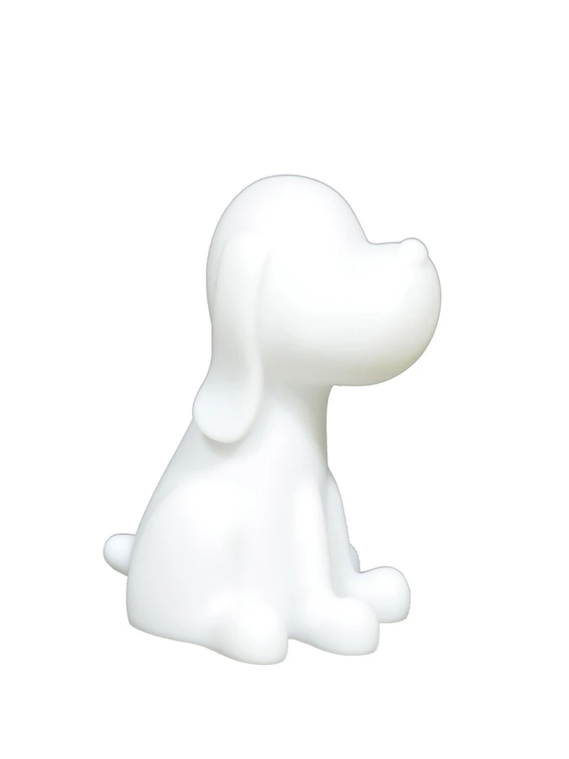 Chien Veilleuse En 3d Env 20 Cm Avec Diffusion Lumière En Couleurs Transparent