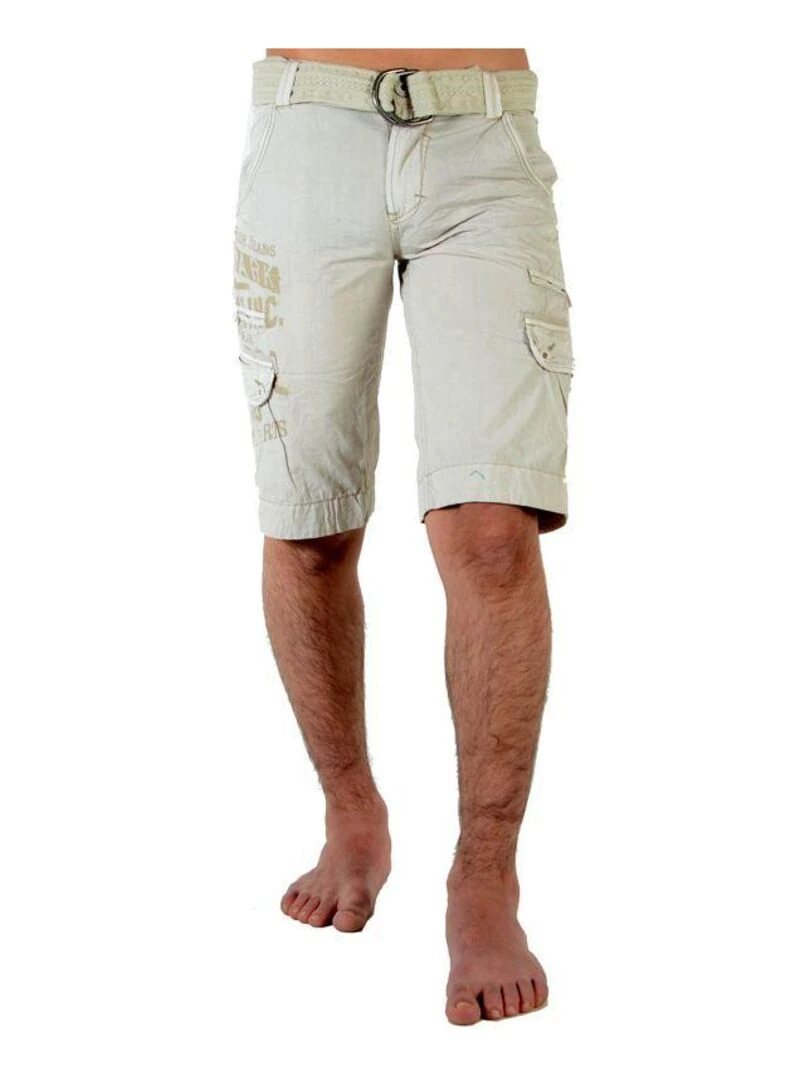 Short Kaporal Enfant Vague Mastic Beige