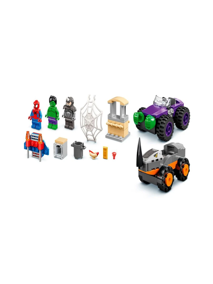 10782 Le Combat Des Camions  Hulk Contre Le Rhino 'lego®' Marvel Super Heroes   N/A