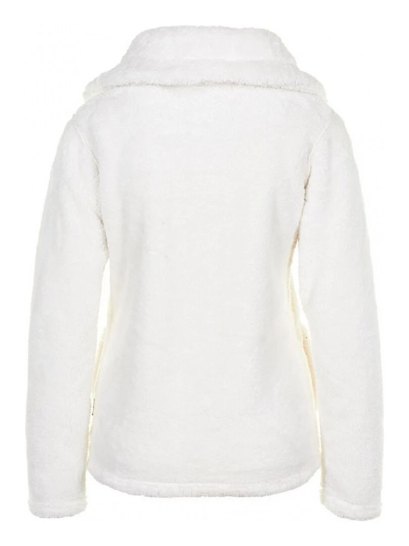 Blouson polaire femme ASANA Ecru