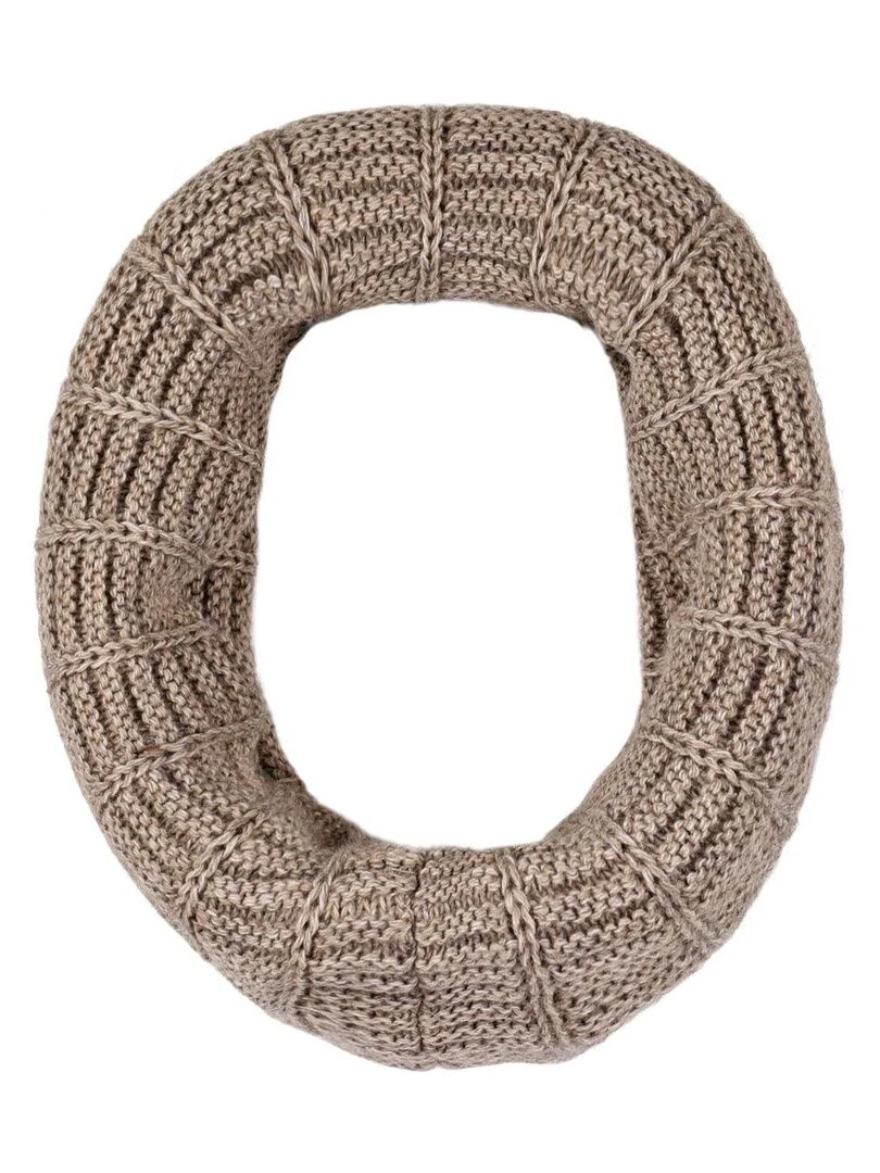 Snood Komin Made in UE Marron