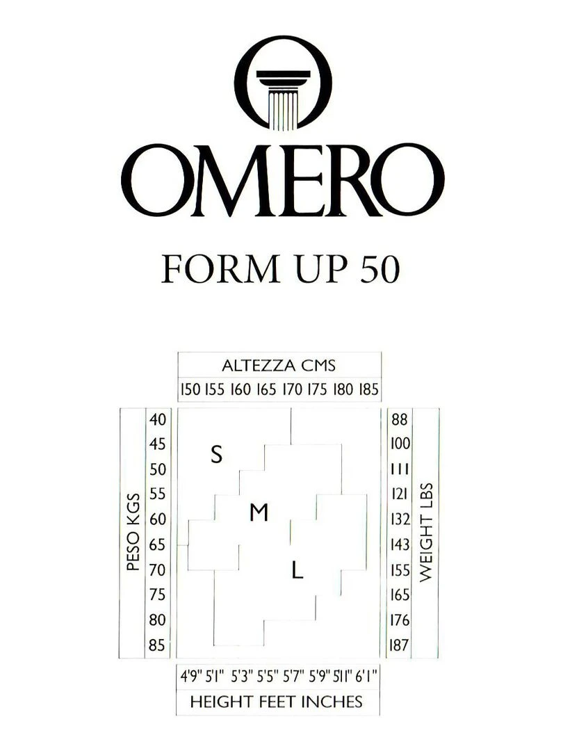 Form Up 50den  Opaque Matte Collant  amincissant et modelant.   Noir