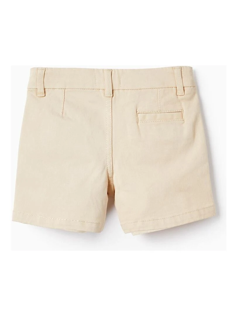 Shorts en sergé pour bébé garçon ATLANTIC COMPANY Beige clair