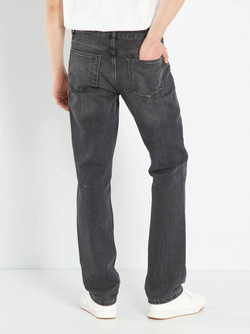 Jean regular L34   Noir gris