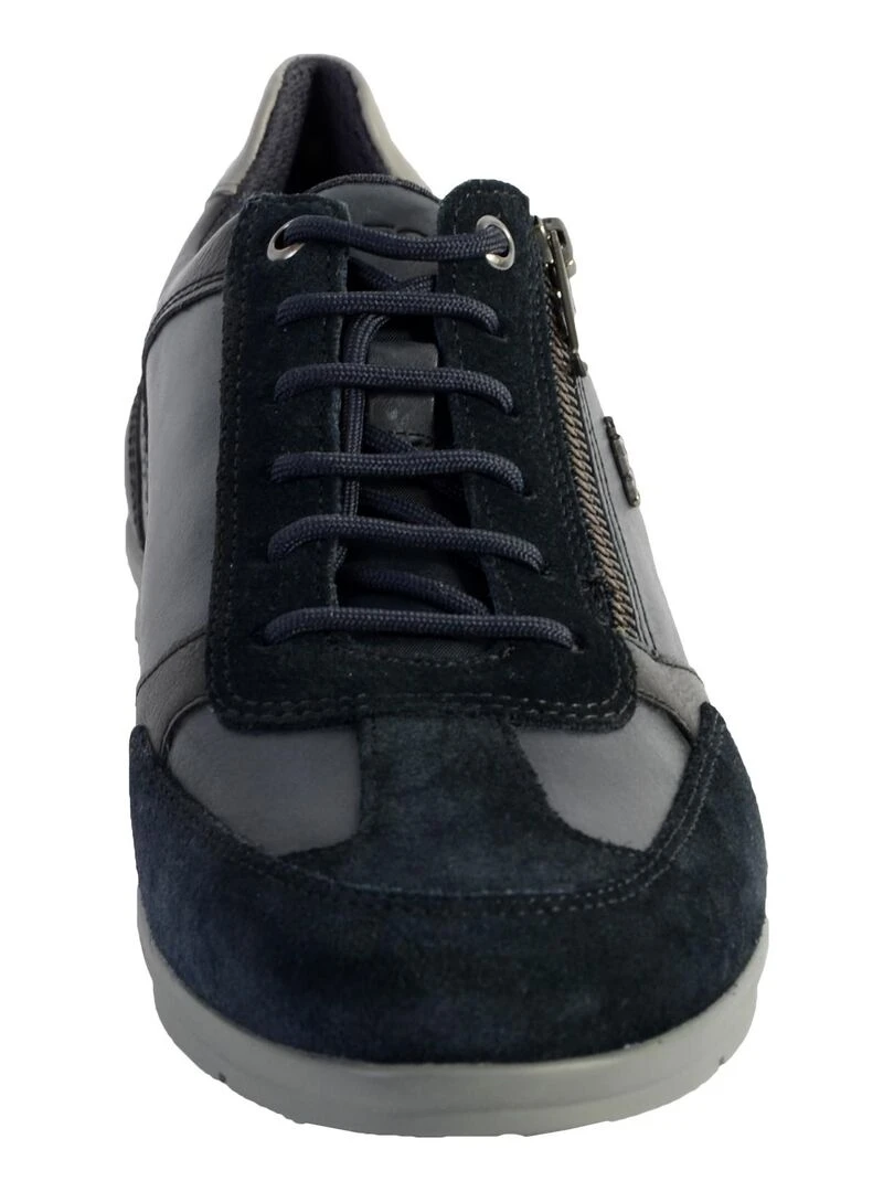 Basket Geox U Adrien C   Suede   Bleu