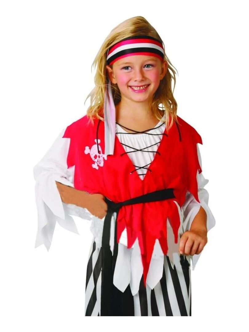 Déguisement Corsaire enfant Rouge