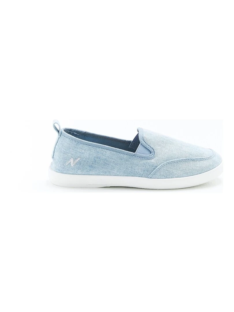 Pantoufles effet chambray Climatyl   Damart   Bleu