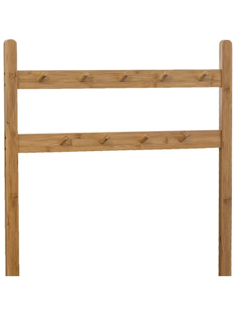 Vestiaire d'entrée bambou Beige