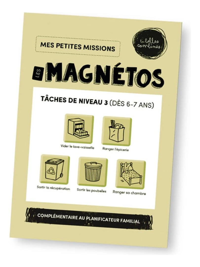 Les Magnétos Mes Petites Missions : Tâches de niveau 3 (6 7 ans) N/A