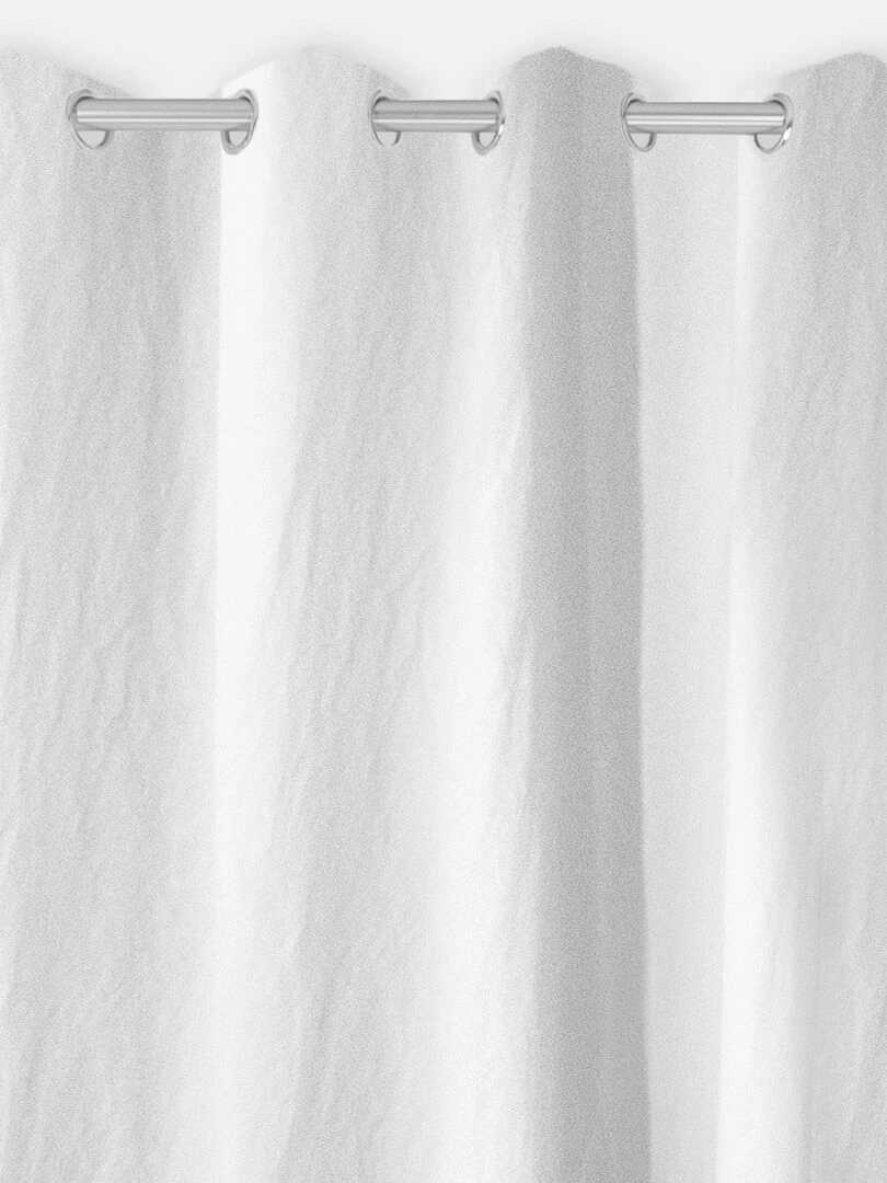 Rideau à œillets Spirit Blanc