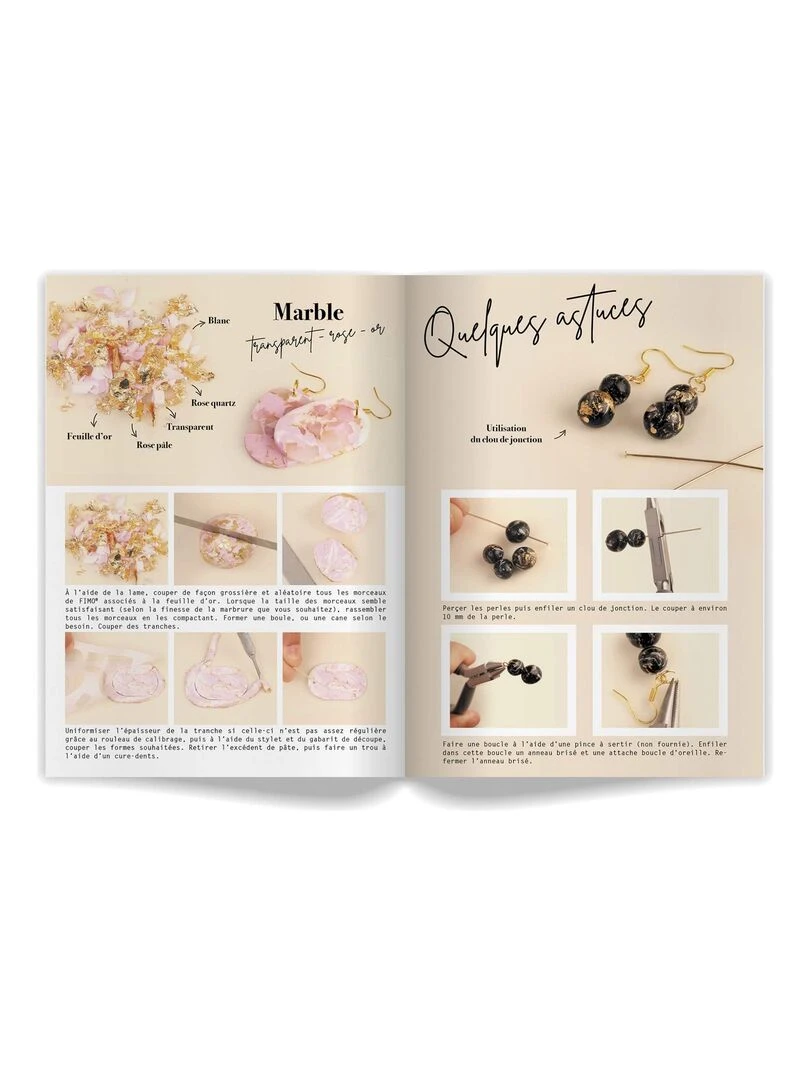 Coffret DIY bijoux marbrés   N/A